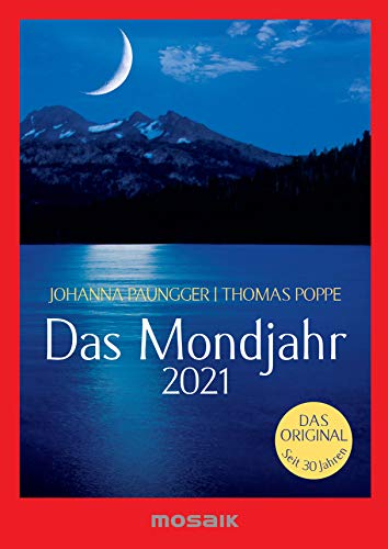 Stock image for Das Mondjahr 2021: s/w-Taschenkalender - Das Original for sale by medimops