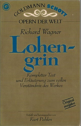 Beispielbild fr Lohengrin (5577 578) - Vollstndiger Text, Notenbeispiele, Kommentar zum Verkauf von medimops