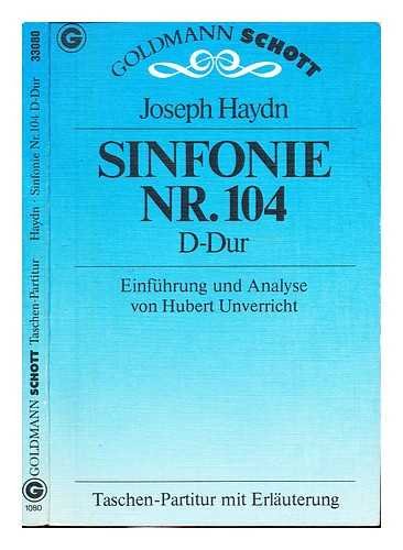 9783442330805: Sinfonie Nr. 104 D-Dur. Taschenpartitur