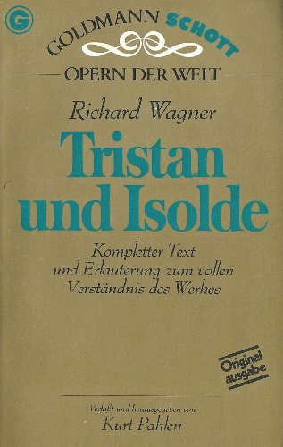 9783442330836: Tristan und Isolde. Opern der Welt
