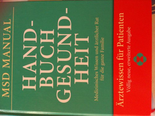 MSD Manual - Handbuch Gesundheit (9783442390649) by Wieland, Christoph Martin