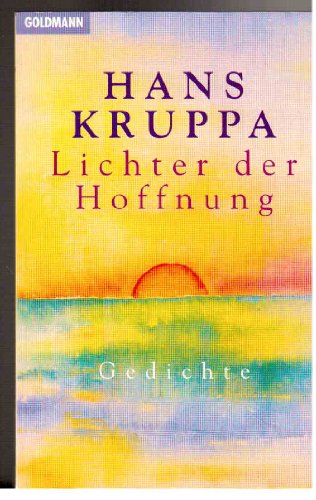 Beispielbild fr Lichter der Hoffnung. zum Verkauf von Reuseabook