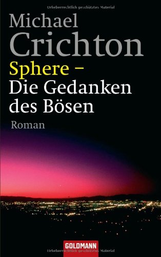 Imagen de archivo de Sphere - Die Gedanken des B sen a la venta por Bookmans