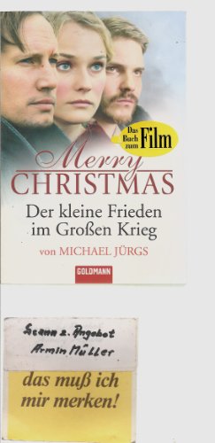 Beispielbild fr Merry Christmas: Der kleine Frieden im Groen Krieg (Buch zum Film) zum Verkauf von Sigrun Wuertele buchgenie_de