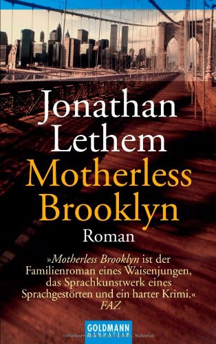 Imagen de archivo de Motherless Brooklyn: Roman a la venta por medimops