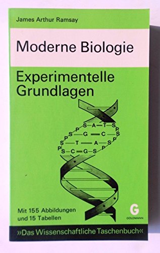 Stock image for Moderne Biologie. Experimentelle Grundlagen for sale by Gabis Bcherlager