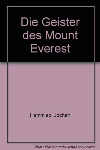 9783442711086: Die Geister des Mount Everest (Livre en allemand)
