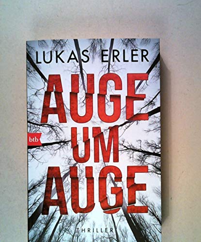 Beispielbild fr Auge um Auge: Thriller (Krimiserie um den blinden Ermittler Cornelius Teerjong, Band 1) zum Verkauf von medimops