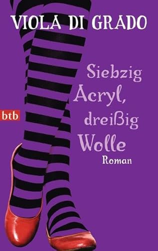 Beispielbild fr Siebzig Acryl, dreiig Wolle: Roman zum Verkauf von WorldofBooks