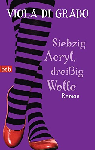 Stock image for Siebzig Acryl, drei ig Wolle: Roman for sale by WorldofBooks