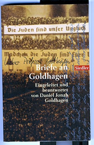 Stock image for Briefe an Goldhagen. for sale by Concordia Books