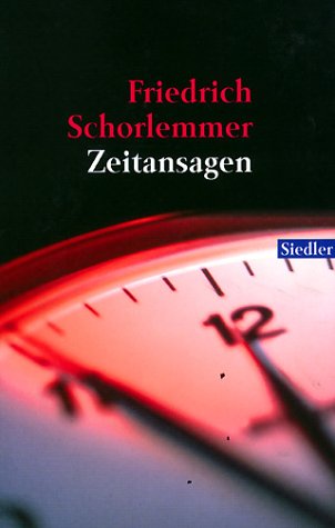 Stock image for Zeitansagen for sale by Bcherpanorama Zwickau- Planitz