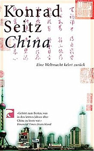 Beispielbild fr China. Eine Weltmacht kehrt zurck zum Verkauf von medimops