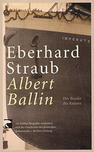 Beispielbild fr Albert Ballin zum Verkauf von medimops