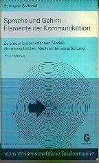 9783442800100: Sprache und Gehirn, Elemente der Kommunikation