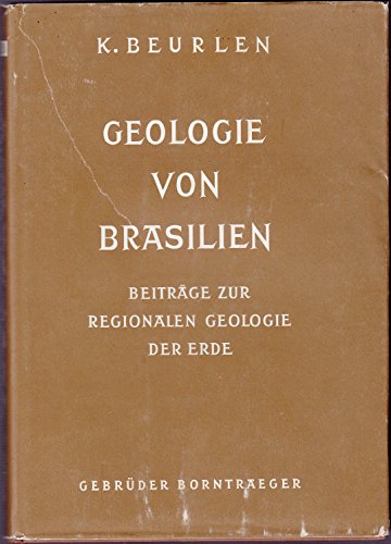 Beispielbild fr Geologie von Brasilien zum Verkauf von Wonder Book