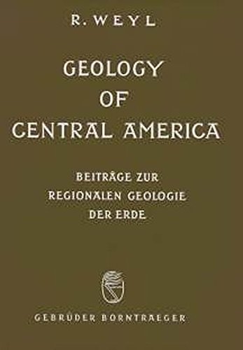 Stock image for Geology of Central America for sale by Better World Books