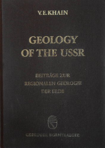 Stock image for Geology of the U. S. S. R. Pt. 1 : Old Cratons and Paleozoic Fold Belts for sale by Better World Books