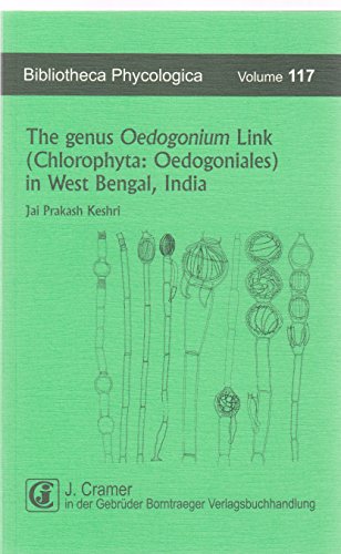 Beispielbild fr THE GENUS OEDOGONIUM LINK (CHLOROPHYTA: OEDOGONIALES) IN WEST BENGAL. zum Verkauf von Hay Cinema Bookshop Limited