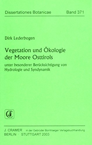 9783443642877: Lederbogen, D: Vegetation und kologie der Moore Osttirols u