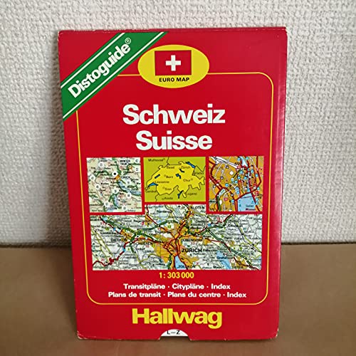 Stock image for Schweiz: Transitpla ne, Citypla ne, Index = Suisse : plans de transit, plans du centre, index = Switzerland : transit maps, city maps, index = . centro, indice (Euro map) (German Edition) for sale by Foggypaws