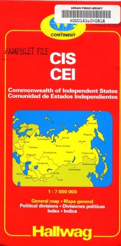 Stock image for Rand McNally Hallwag Commonwealth of Independent States Map for sale by medimops