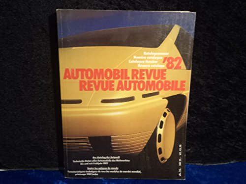 9783444060625: Katalognummer '82. Jahresausgabe der Automobilrevue