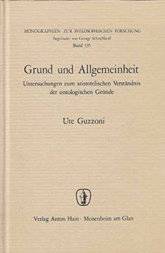 Imagen de archivo de Grund und Allgemeinheit. a la venta por medimops