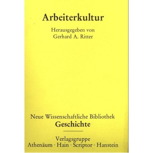 9783445018793: Arbeiterkultur (Kt)