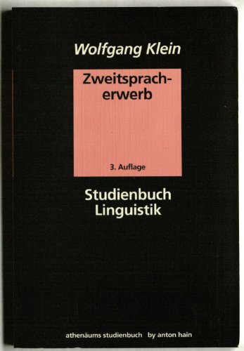 Stock image for Zweitspracherwerb: Eine Einfhrung for sale by Irish Booksellers