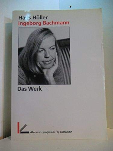 Beispielbild fr Ingeborg Bachmann, Das Werk zum Verkauf von Studibuch