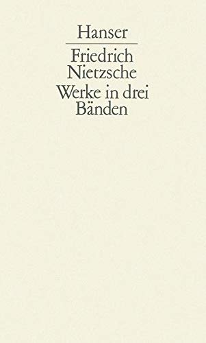 Beispielbild fr Nietzsche-Index zu den Werken in drei Bnden. Mit einem Vorwort des Verfassers. Mit Namen- und Begriffsregister. Ergnzung zum philologischen Nachbericht der Ausgabe. zum Verkauf von BOUQUINIST
