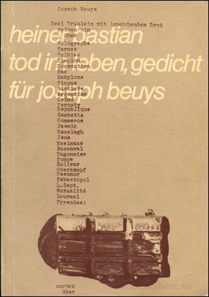 9783446116269: tod-im-leben-gedicht-fur-joseph-beuys