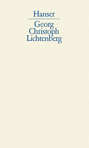 Beispielbild fr Georg Christoph Lichtenberg: Schriften Und Briefe - Kommentar zu Band III zum Verkauf von Anybook.com