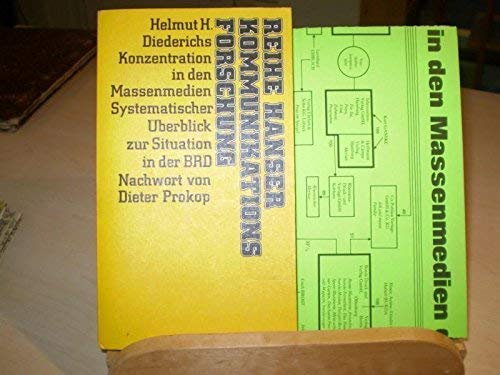 Immagine dell'editore per Konzentration in den Massenmedien - Systematischer berblick zur Situation in der BRD - Reihe Hanser venduto da Der Bcher-Br