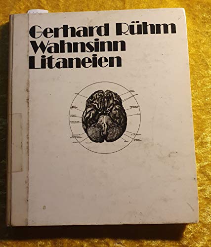 Wahnsinn: Litaneien (Hanser-Manuskripte) (German Edition) (9783446117778) by RuÌˆhm, Gerhard