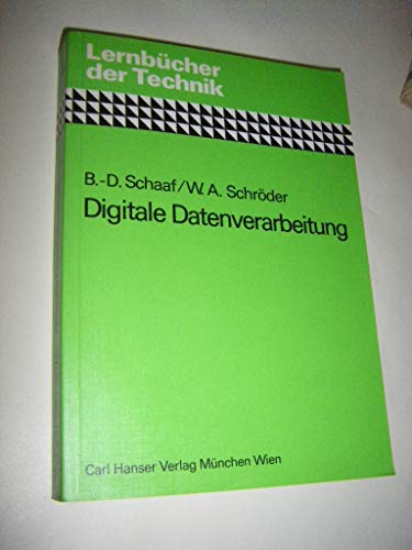Beispielbild fr Digitale Datenverarbeitung. zum Verkauf von Bernhard Kiewel Rare Books