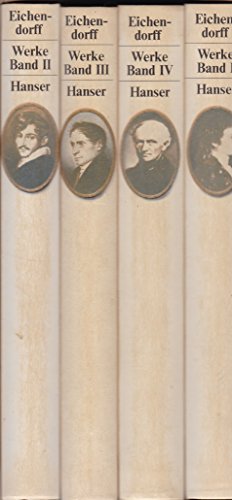 Werke in Vier B?nden 4 Volumes in Slipcase - Eichendorff, Freiherr Von Joseph & Wolfdietrich Rasch