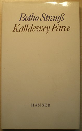 Beispielbild fr Kalldewey Farce - Deutsche Ausgabe zum Verkauf von Sammlerantiquariat