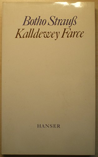 Stock image for Kalldewey Farce - Deutsche Ausgabe for sale by Sammlerantiquariat
