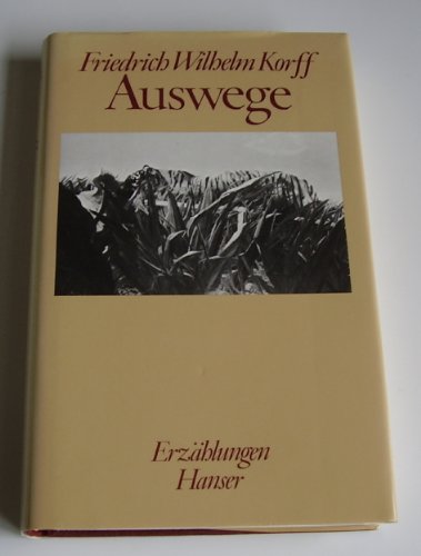 Imagen de archivo de Auswege : Erzhlungen a la venta por mneme