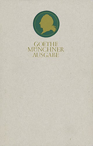 Saemtliche Werke 10. Münchner Ausgabe. Zur Farbenlehre - Goethe, Johann Wolfgang von