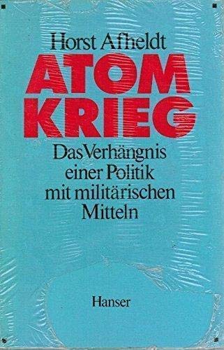 Stock image for Atomkrieg for sale by Antiquariat  Angelika Hofmann