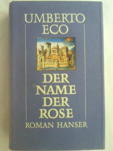 Beispielbild für Der Name der Rose. Ausgabe im Schuber mit Plan - mit signierter Karte zum Verkauf von Antiquariat Luna