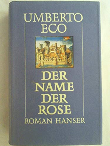 Der Name der Rose. Ausgabe im Schuber mit Plan - mit signierter Karte