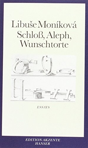 Beispielbild fr Schlo, Aleph, Wunschtorte : Essays zum Verkauf von AHA-BUCH GmbH