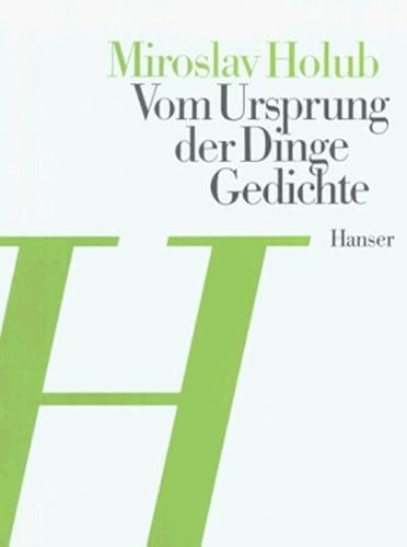 Stock image for Vom Ursprung der Dinge : Gedichte for sale by ACADEMIA Antiquariat an der Universitt