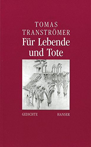 Für Lebende und Tote. - signiert, Erstausgabe Gedichte. - Tranströmer, Tomas.
