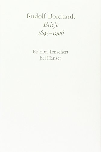 Beispielbild fr Gesammelte Briefe 1895-1906 zum Verkauf von AHA-BUCH GmbH