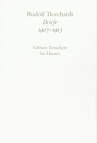 Beispielbild fr Gesammelte Briefe 1907-1913 zum Verkauf von AHA-BUCH GmbH